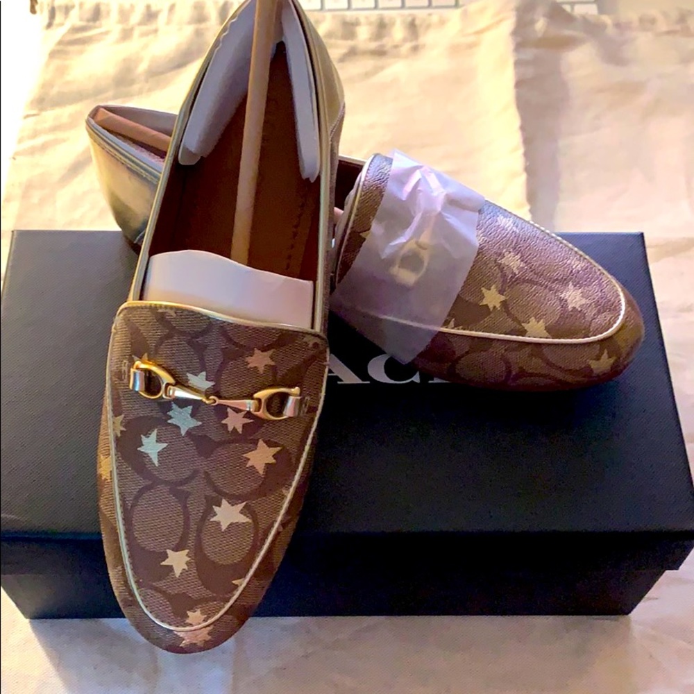 Coach Haley Sig PVC Loafer ~ 7B